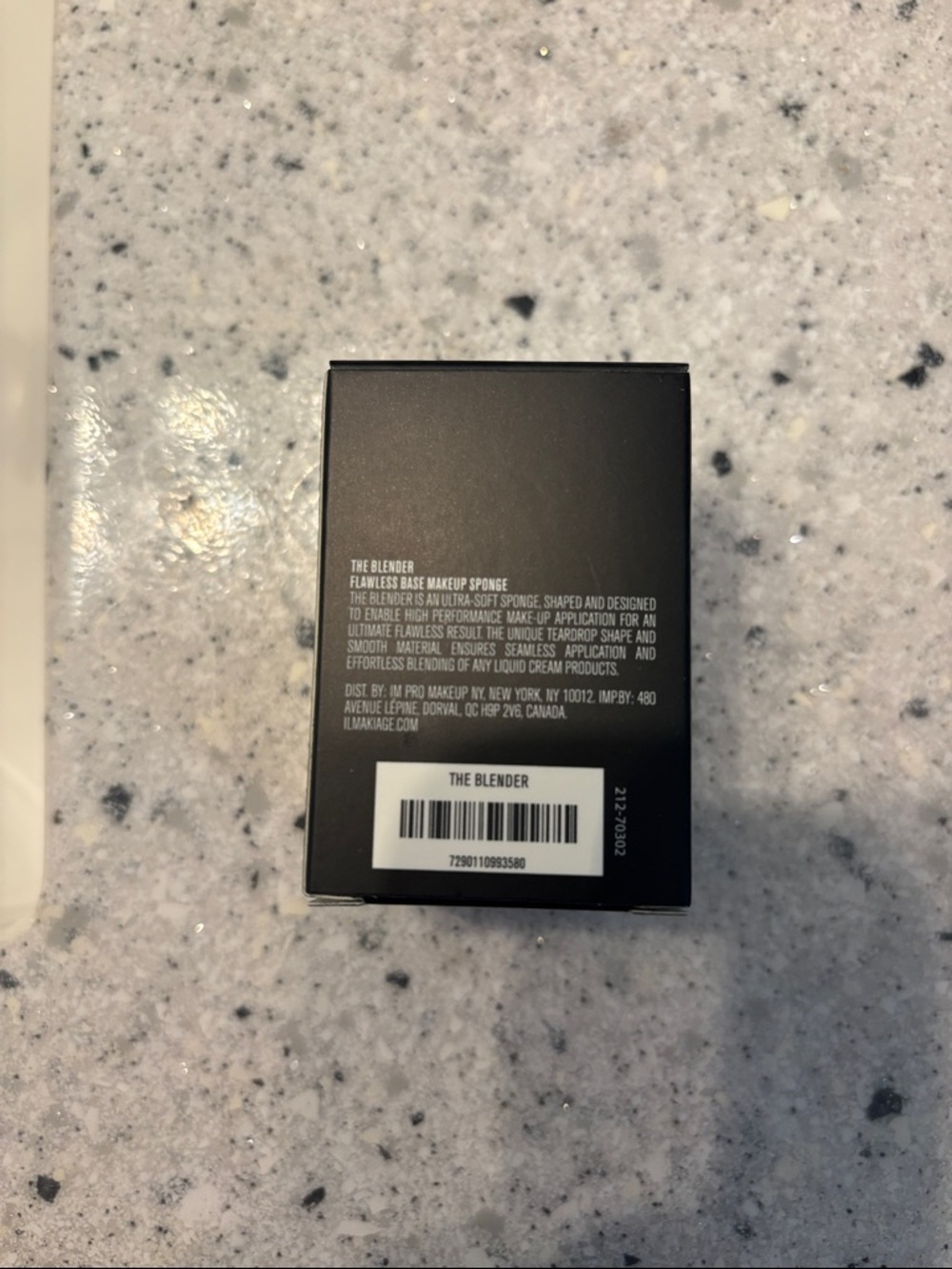 IL MAKIAGE The Blender Flawless Base Makeup Sponge - Black NWT - Picture 3 of 4
